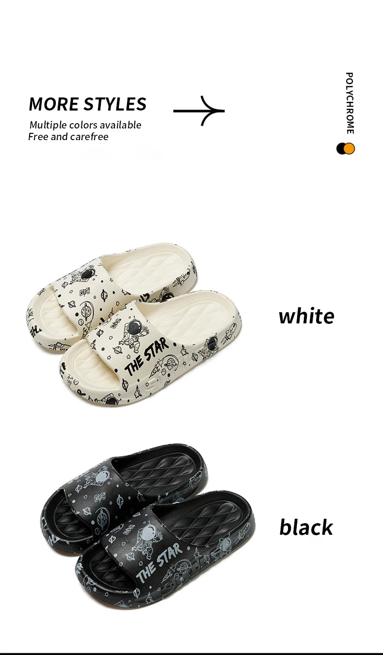 Slippers FOR WOMEN'S Summer Outdoor Wear, New Indoor Home, Bathroom, Shower, Non Slip, Household Slippers for Men Zyt2411