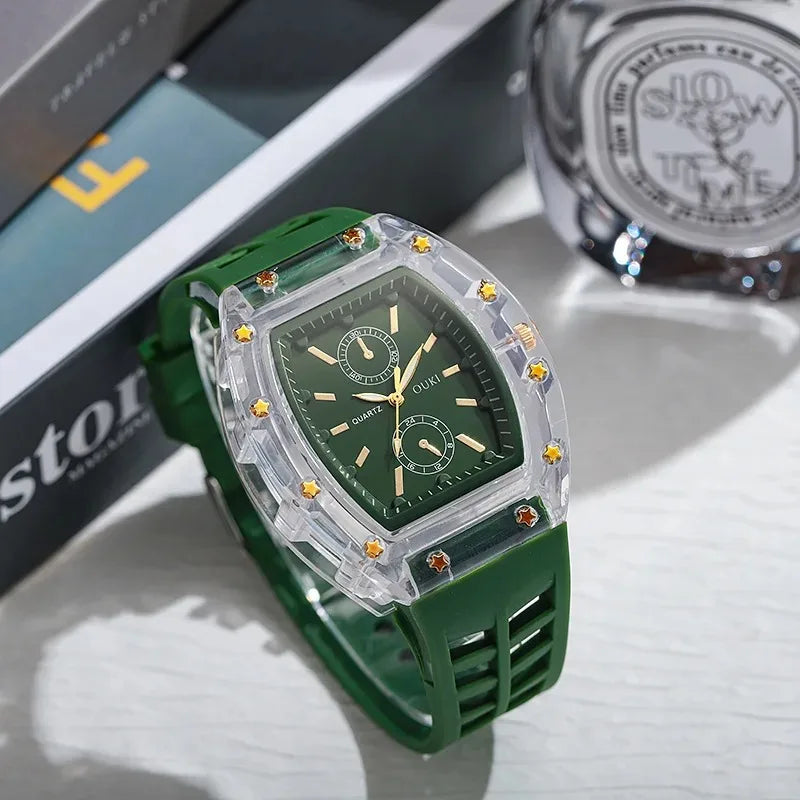 watches for womenCasual Silicone Strap Women Quartz Watch Fashion Analog Quartz Wristwatch for Girls Gift Reloj Mujer