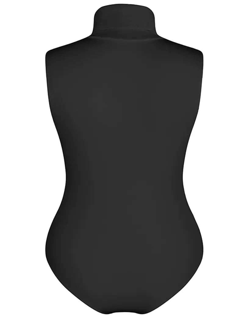 Bodysuit for Women Tummy Control New Tops Body Shaper Compression Butt Lifting Shapewear High Collar Sleeveless Bodysuits