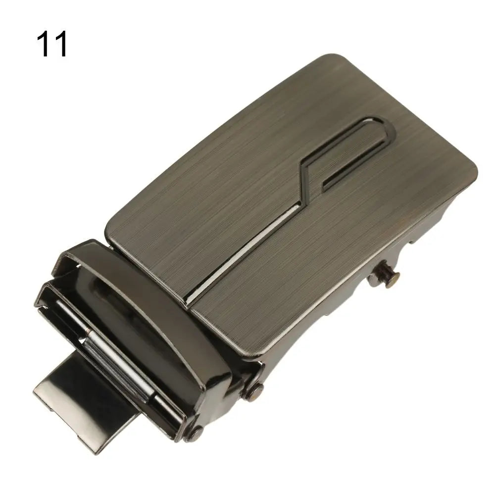 DIY Automatic Buckle Slide Belt Strap Buckle Belt Buckle Business Accessories Leisure Belt Head Men's Belt Head
