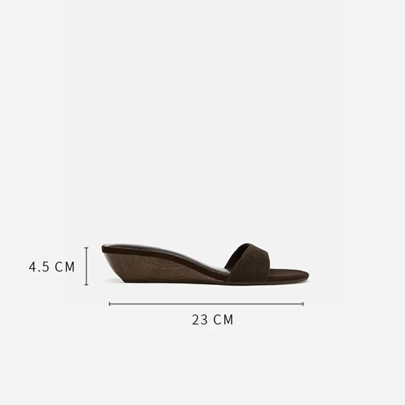 Sandals With Platform For Women Summer 2025 Brand Sandals Luxury Wedge Sandals Platform Sandals Simple Versatile Fashion Sandals