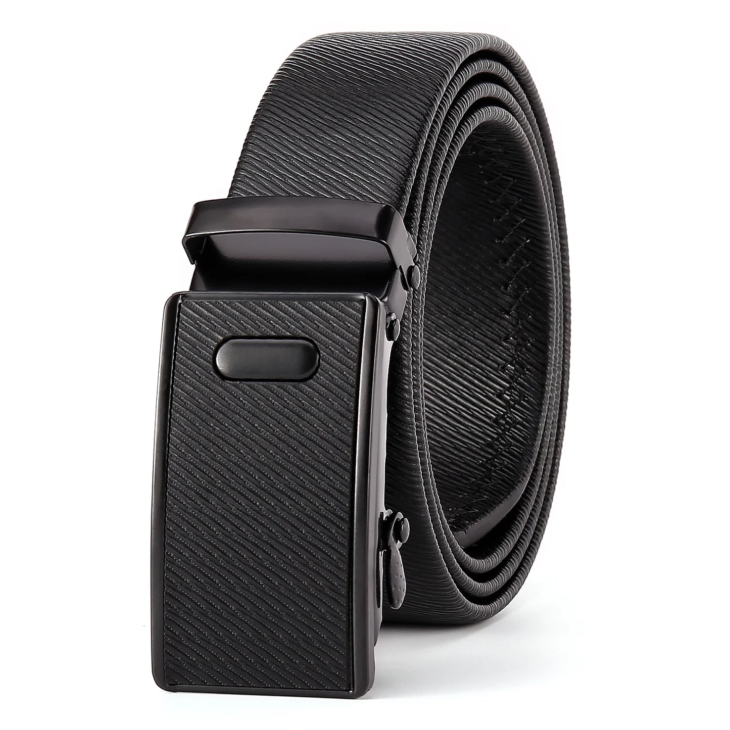 Men's fashion belt, durable for work, business and daily commuting. Automatic buckle, a great gift. S design.