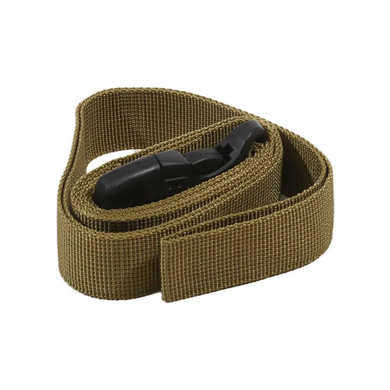 Travel Tied Black Durable Nylon Cargo Tie Down Luggage Lash Belt Strap With Cam Buckle Travel Kits Outdoor Camping Tool