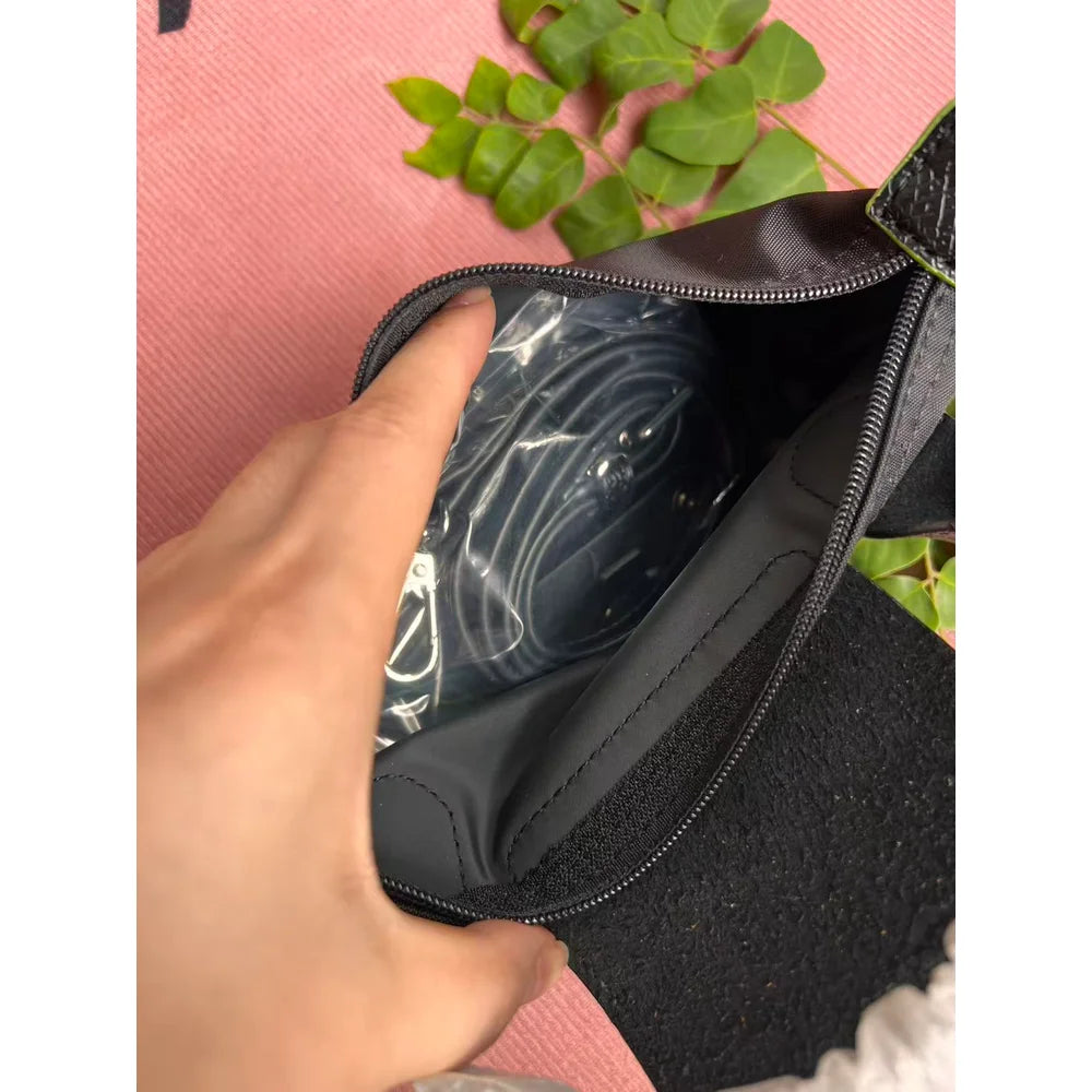 Handheld crossbody bag with no holes, classic retro bag, women's bag, shoulder bag, nylon mini bag