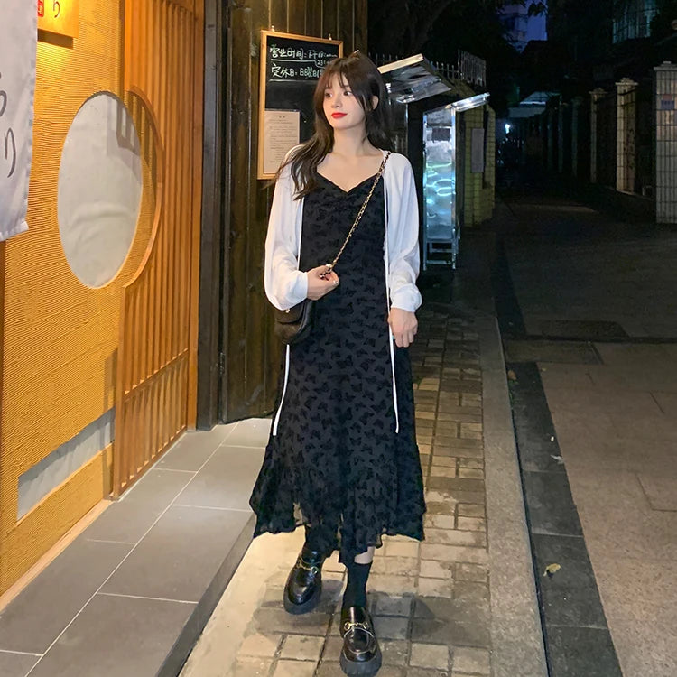 Sweater Cardigan Women Summer Thin All-match Sun-proof Lace-up Simple Fashion Street Wear Vacation Popular Casual Vintage Chic