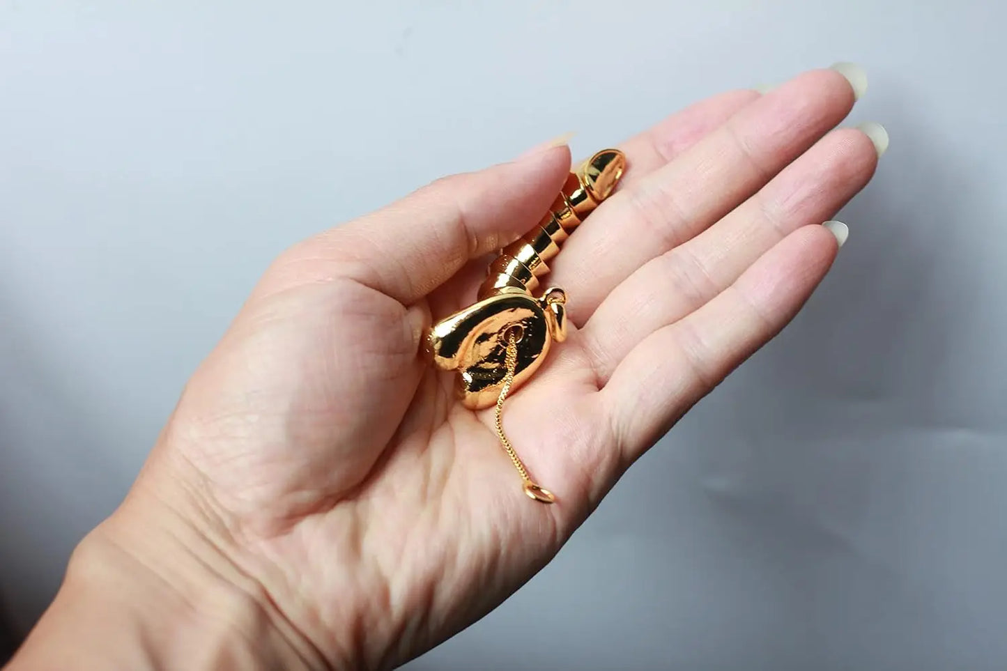 Heavy Funny Necklace Including 21.8 Inch Chain and 1 Inch Pendant