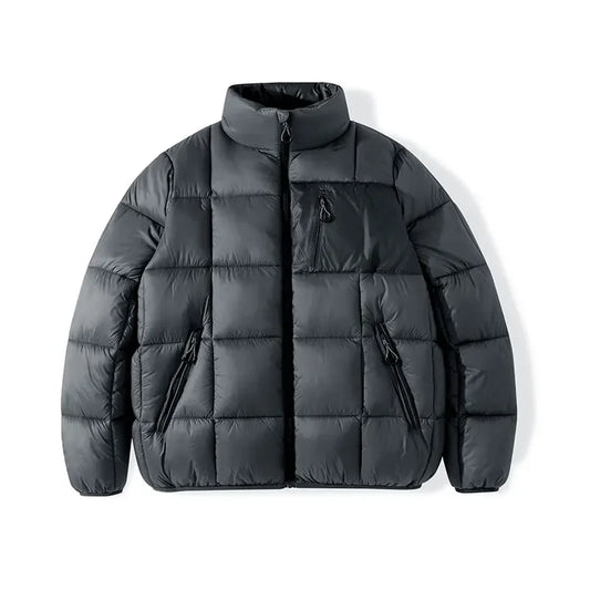 Winter Warm Men Jacket Coats Outdoor Leisure Parka Cotton-Padded Men's Pure Cotton Slim Warm Coat High Quality Street Parka Men