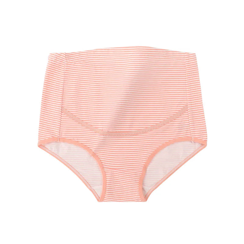 Maternity High Waisted Panties Maternity Cotton Underwear Pregnant Women Large Size Briefs Pregnant Women Mum Breathable Panties