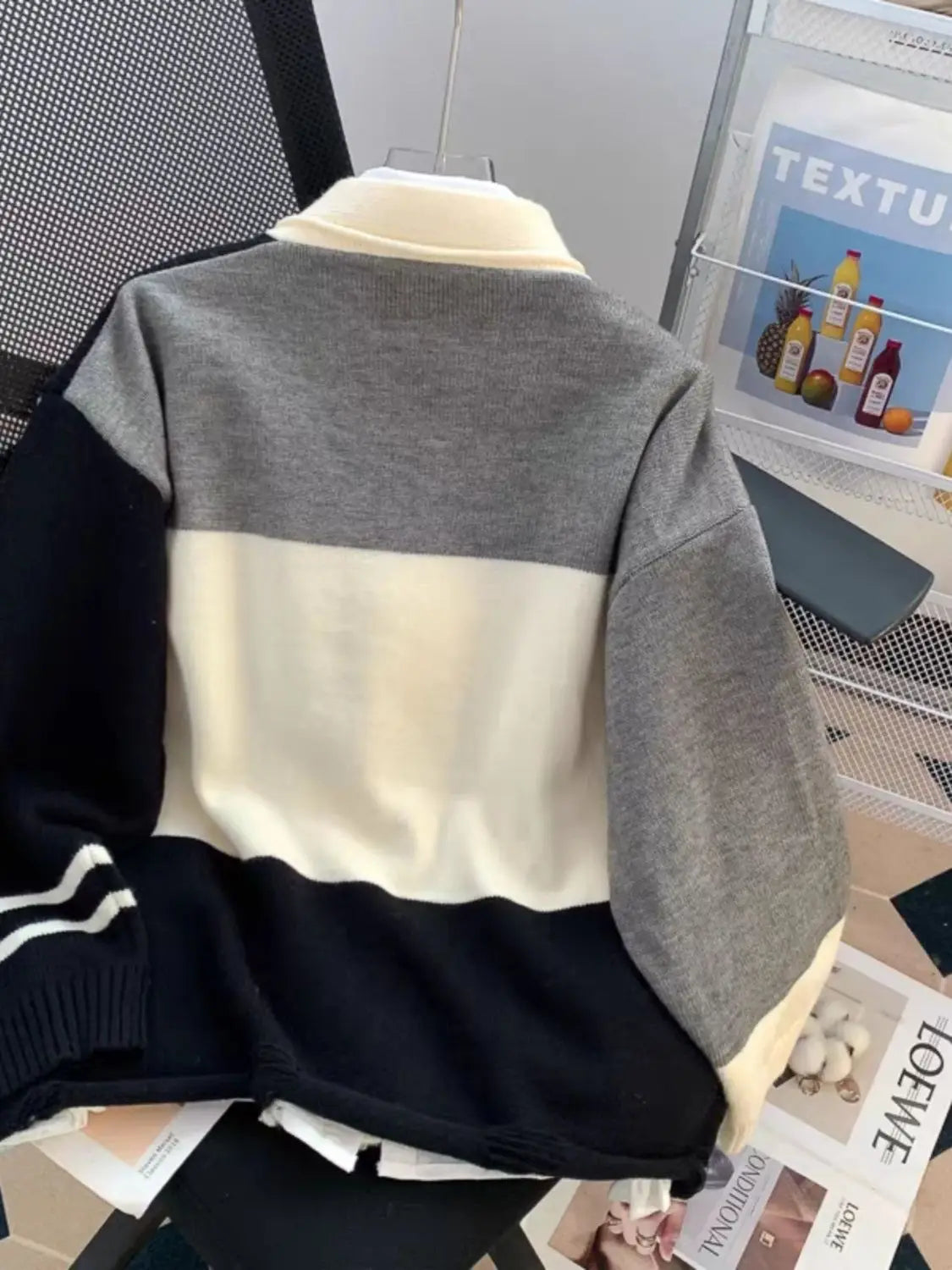 Sweater Jacket for Women Loose and Lazy Style Soft and Sticky Knitted Cardigan Top