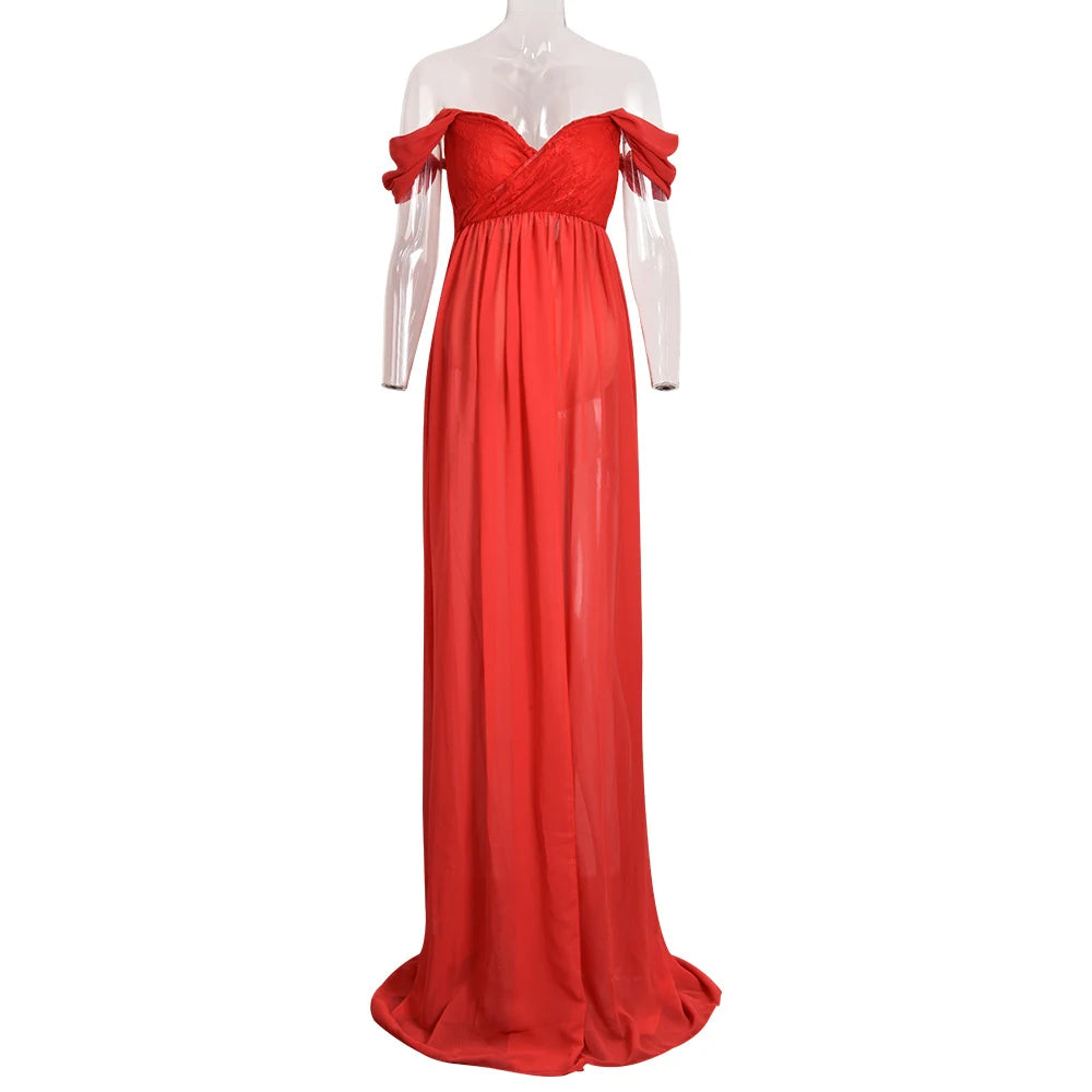 Maternity Dresses For Photo Shoot Sexy Robe Grossesse Shooting Photo Maxi Dress Wedding Party Photography Pregnant Women Clothe