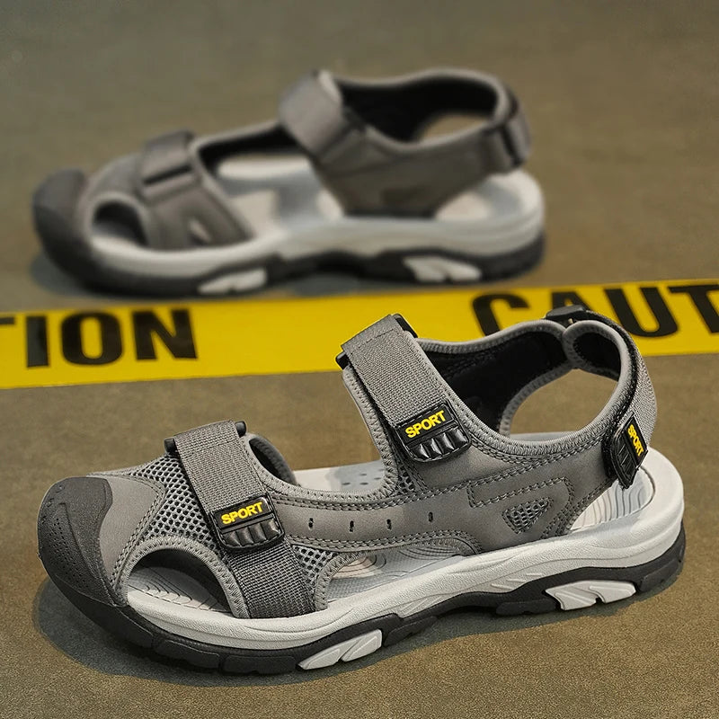 Baotou beach shoes, sandals, trendy shoes, sports outdoor slippers, versatile, non-slip and wear-resistant