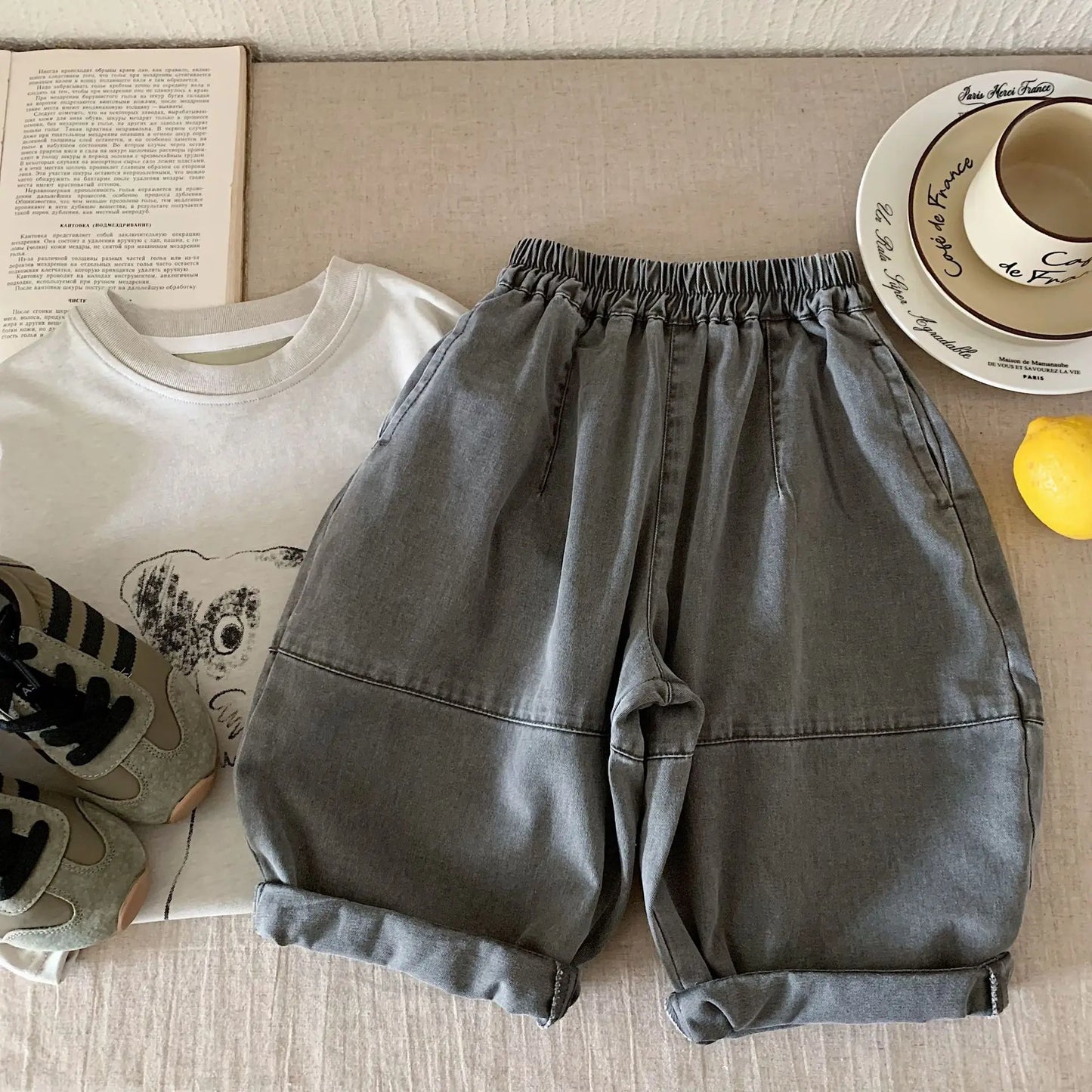 Children‘s Trousers 2025 Autumn New Men’s And Women‘s Loose Trousers And Children’s Pants