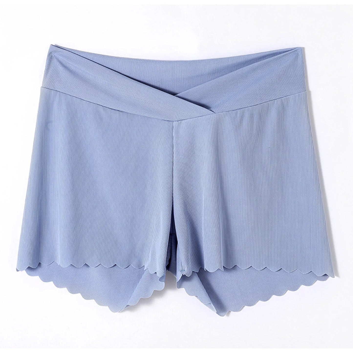 Maternity Summer Thin Low Waist Shorts Dress Skirt Leggings Anti-emptied Safety Pants Pregnant Women Solid Color Underwear