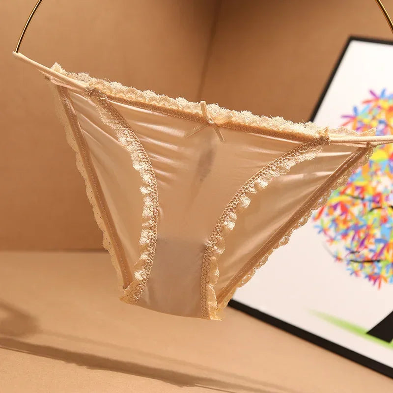 Sexy Women's Panties Seamless Underwear Women Lingerie Breathable Low Waist Briefs Intimate Comfort Underpants