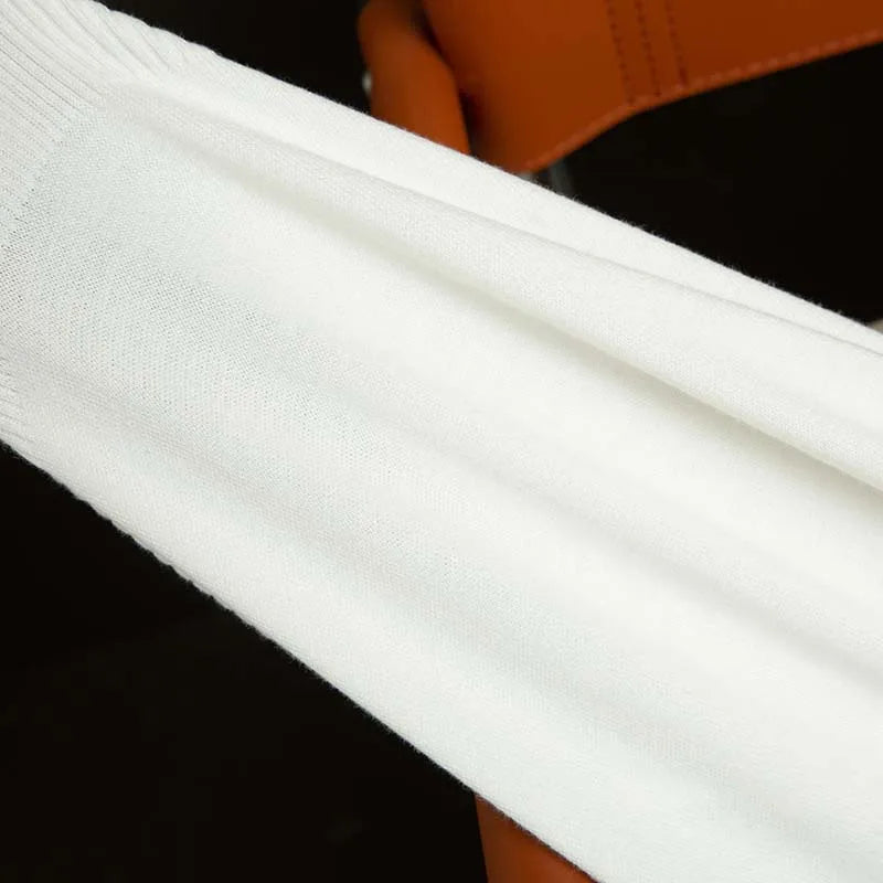 Sweater for Men Pullovers Old Money Man Knitwear Short Sleeve Knit Jumpers Solid Cotton High End Casual Vintage Sweaters 2025