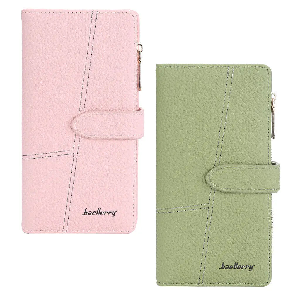 Women Long Wallets Slim Purse Handbags Female Purse Luxury Card Holder High Quality Zipper Wallet Pocket For Women