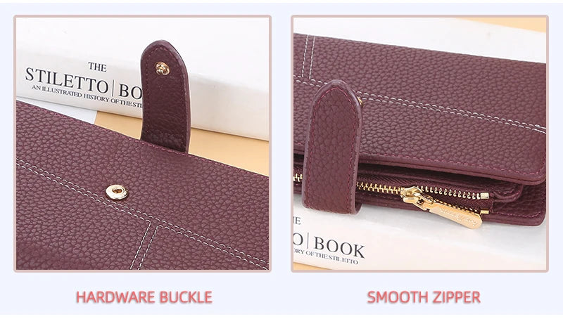 Women Long Wallets Slim Purse Handbags Female Purse Luxury Card Holder High Quality Zipper Wallet Pocket For Women