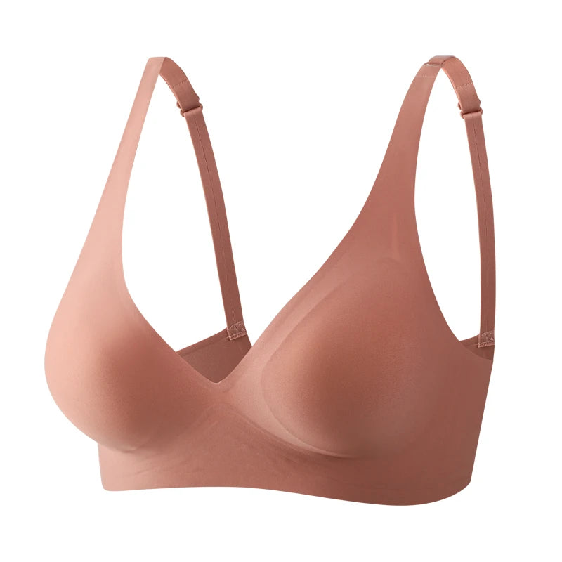 Sexy Bras For Women Seamless Women's Bra No Wire Push Up Brassiere Underwear Breathable Soft Thin Female Intimates  Lingerie