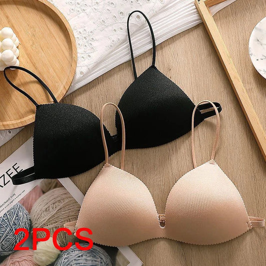 Fashion Women's Bra for Woman Push-up Bras Lingerie Sexy Underwear Set Sports Seamless Clothing Ladies Summer Unwired Intimates