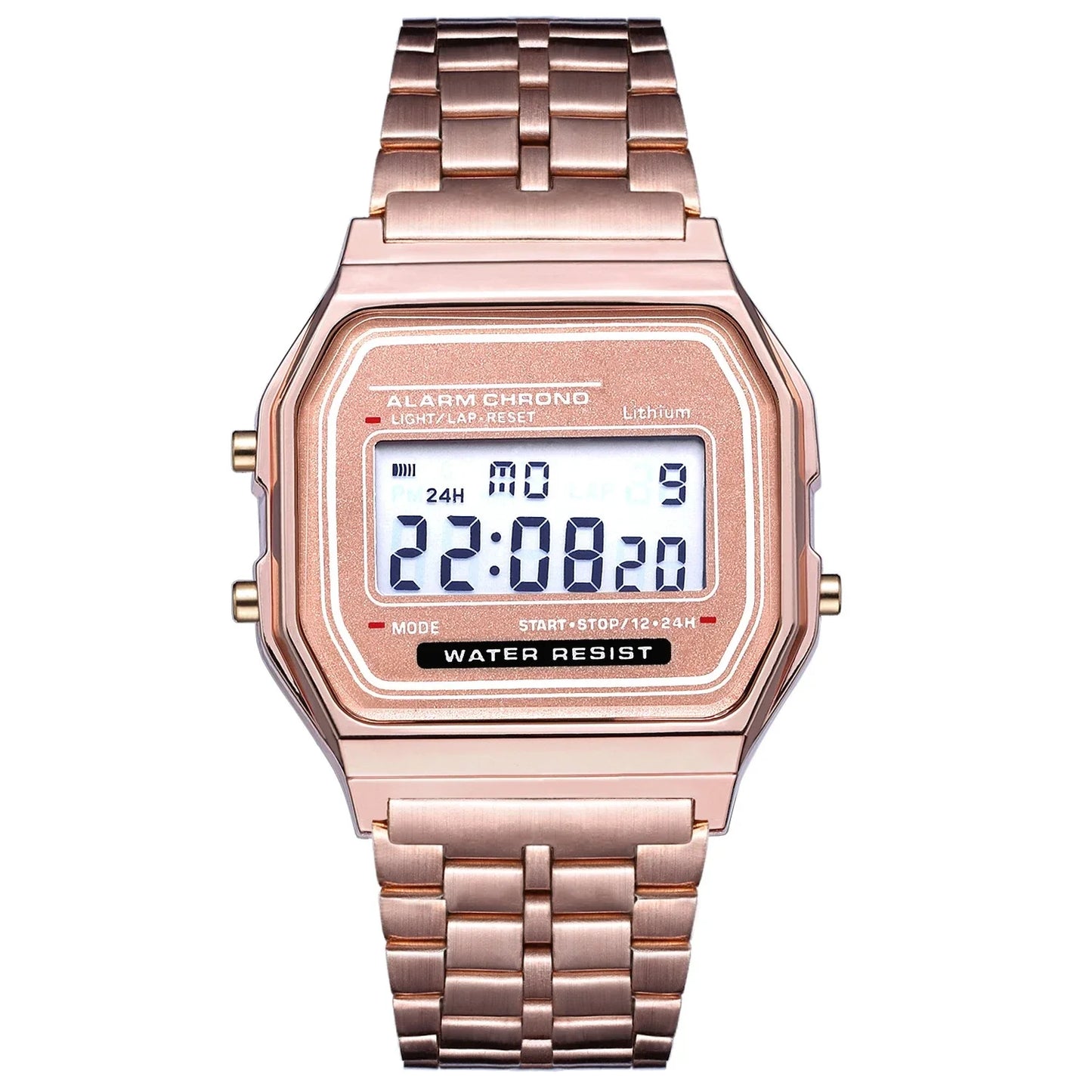 2025Digital Watches For Men Sports Waterproof Bracelet Clock Gold Electronice LED Wristwatch Women