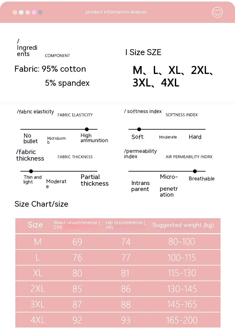 Maternity High Waisted Panties Maternity Cotton Underwear Pregnant Women Large Size Briefs Pregnant Women Mum Breathable Panties