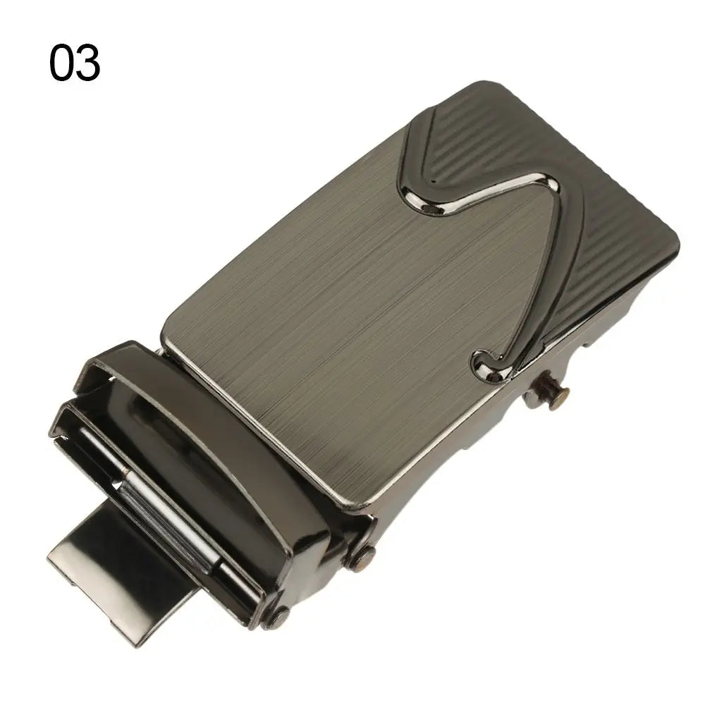 DIY Automatic Buckle Slide Belt Strap Buckle Belt Buckle Business Accessories Leisure Belt Head Men's Belt Head
