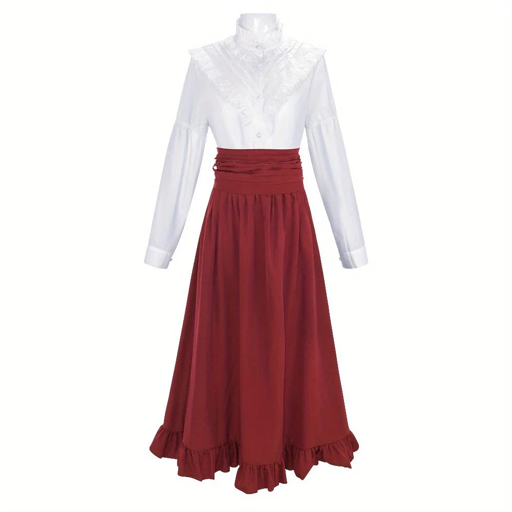 19th Century Victorian Women's Dresses Classic Two-piece Renaissance Dresses Women's Stage Performance Costumes