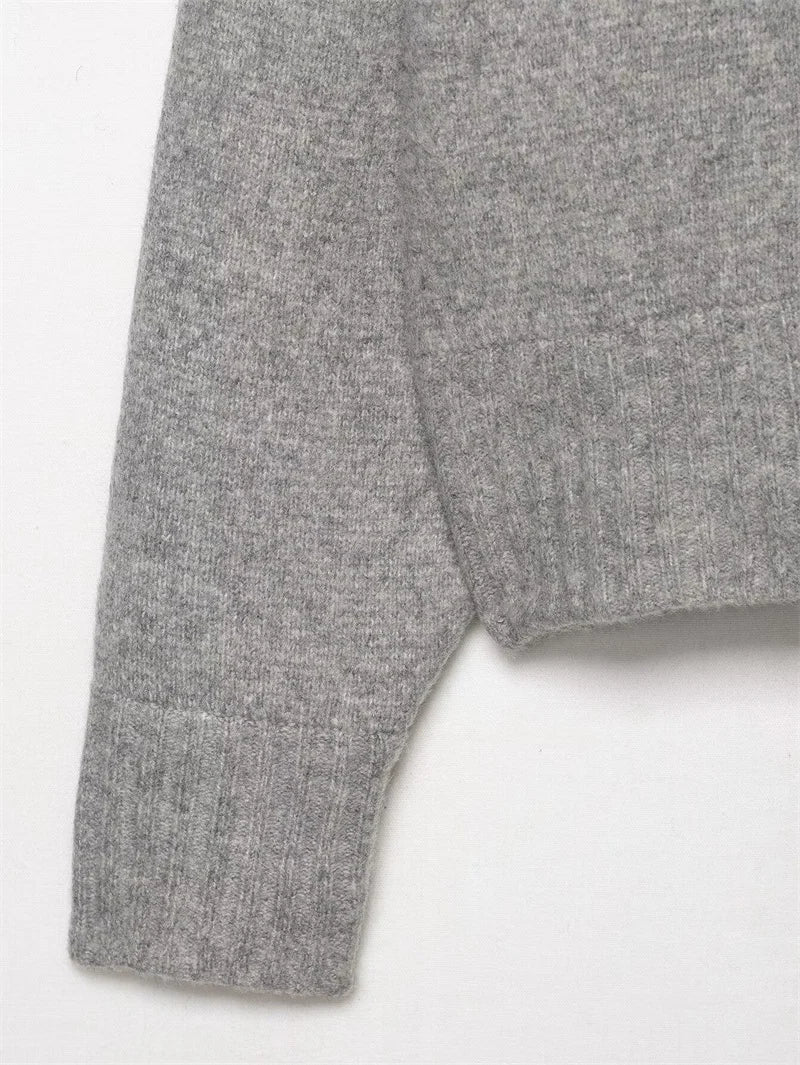 Women's Sweater 2025 New Soft Knit Jacket Casual Fashion Women's Single-Breasted Short Top