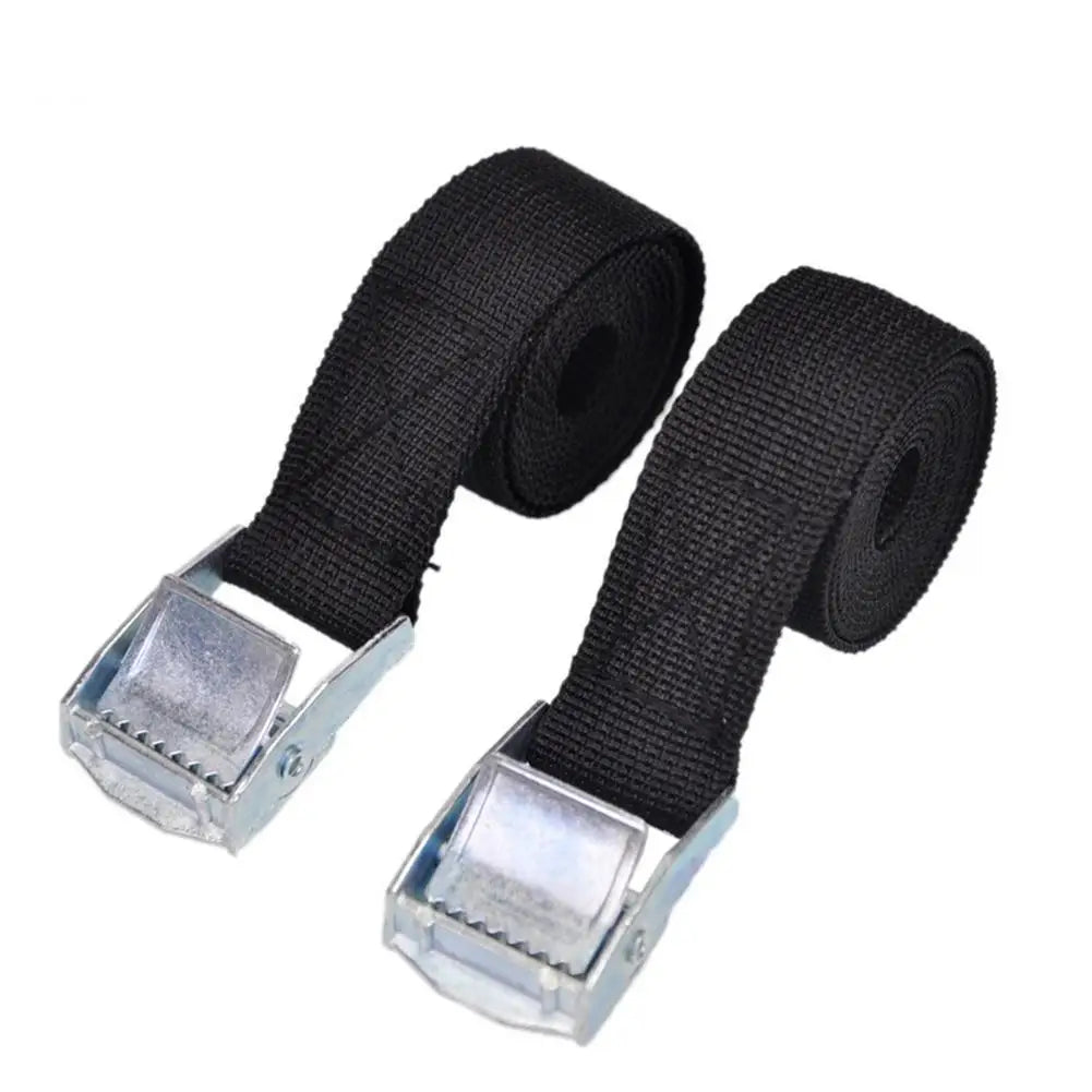 Buckle Tie-Down Belt Cargo Straps For Car Motorcycle Bike With Metal Buckle Tow Rope Strong Ratchet Belt for Luggage