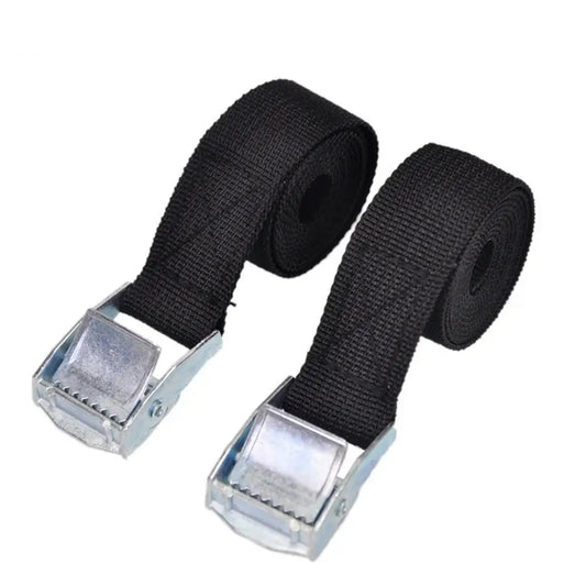 Buckle Tie-Down Belt Cargo Straps For Car Motorcycle Bike With Metal Buckle Tow Rope Strong Ratchet Belt for Luggage