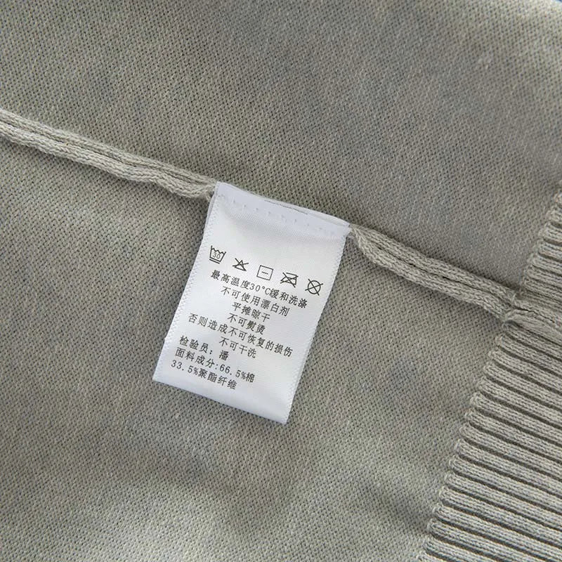 Sweater for Men Pullovers Old Money Man Knitwear Short Sleeve Knit Jumpers Solid Cotton High End Casual Vintage Sweaters 2025