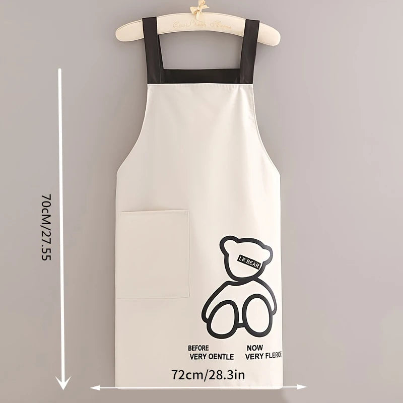 Cooking Aprons Kitchen Apron For Woman Men Chef Waiter Cafe Shop BBQ Hairdresser Aprons Bibs Kitchen Accessories
