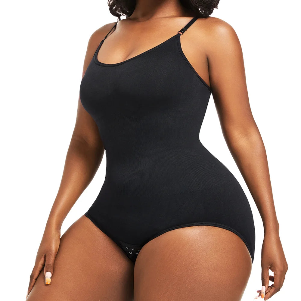 High Quality Elastic Bodysuit for Women Tummy Control Shapewear Sculpting Body Shaper Slimmer Slimming Tank Tops Butt Lifter