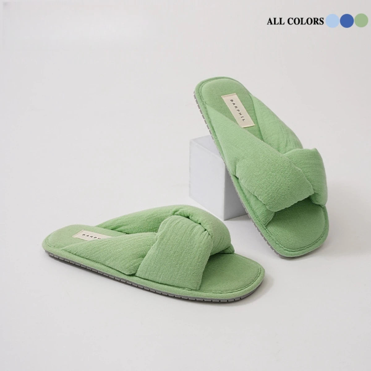 Slippers women's spring 2025 new non-slip, silent and comfortable four-season indoor home slippers women