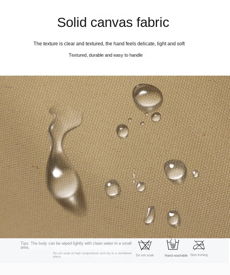 Women's handbag Fashionable Women's Canvas Top-Handle Bag for Daily Commuting and College Style Student Outfit Shoulder Bag