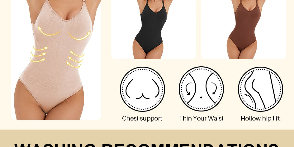 High Elastic Bodysuit for Women Tummy Control Shapewear Sexy Seamless Sculpting Thong Body Shaper Slimmer Slimming Black Tank