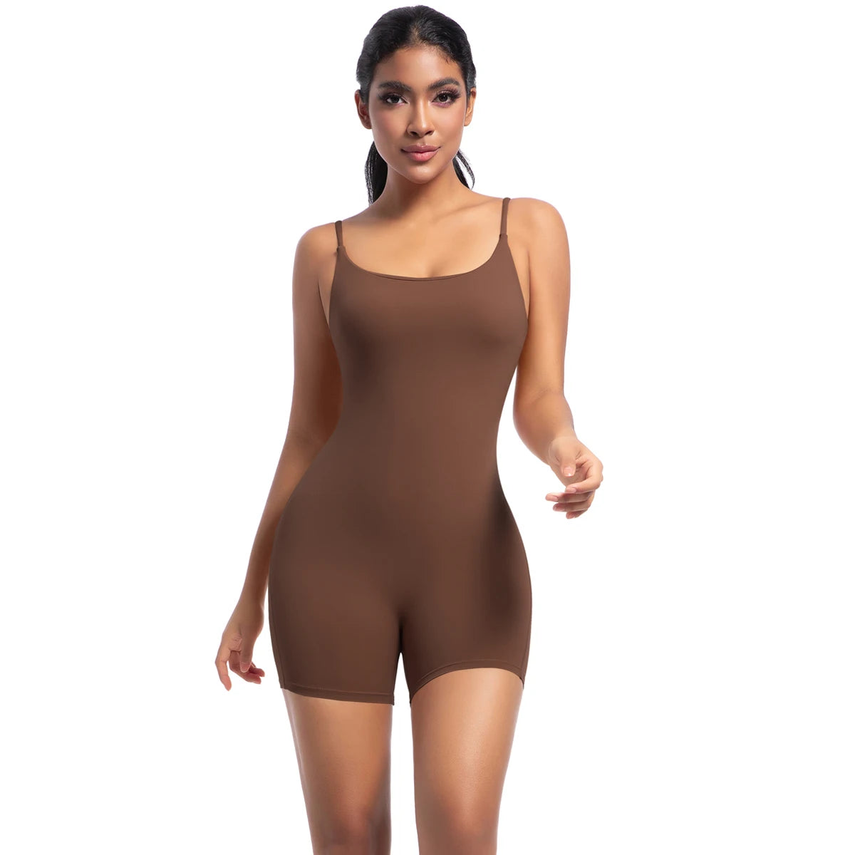Women Bodysuits Women Strappy Romper Seamless Jumpsuit Romper Backless Set Fitness Bodysuit  Hip Lift One-piece Sports Bodysuit