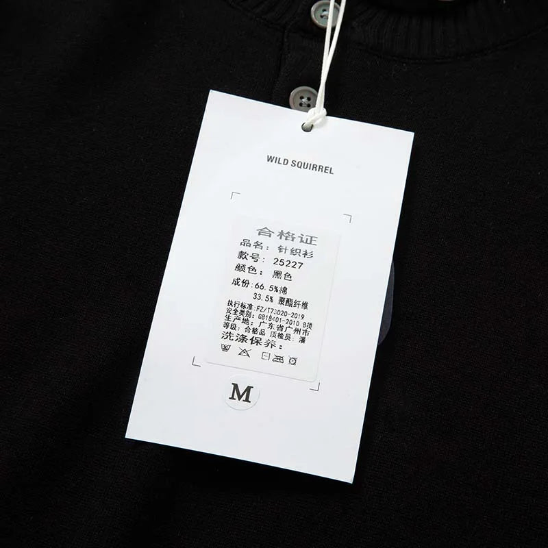 Sweater for Men Pullovers Old Money Man Knitwear Short Sleeve Knit Jumpers Solid Cotton High End Casual Vintage Sweaters 2025