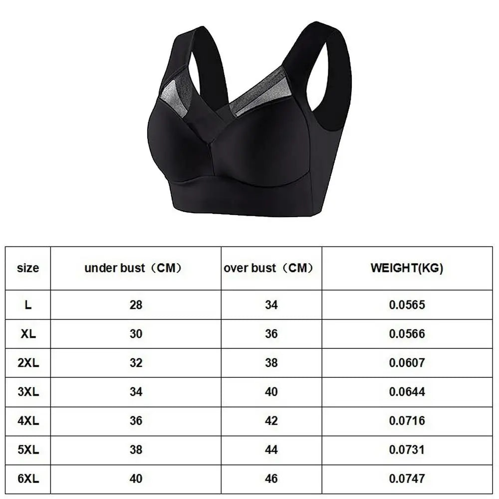 women Posture Bra Wireless Ergonomic Push-Up Comfort Bra With Back Support Breathable And Non-Slip Bras For Women And Girls