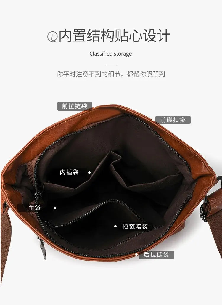 Women's Hand Bag With Trendy Design And High-End Leather Showing Elegant Look For Daily Outings