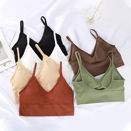 Bras for Women Sexy Seamless Bra U Type Backless Push Up Bralette Brassiere Femme Sports Underwear Women’s Lingerie