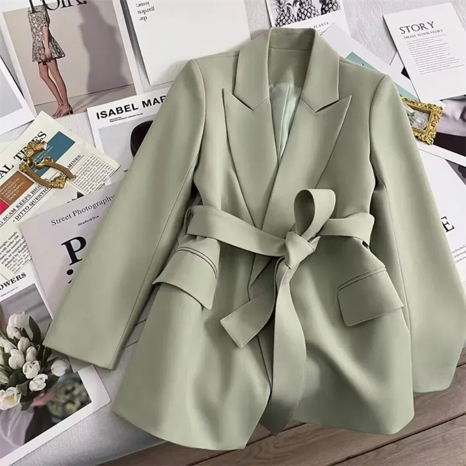 Blazer for Women Spring Autumn New in Outer Wears Office Lady Fashion Blazers Loose Fit  Women Clothing Coats Women's Jacket
