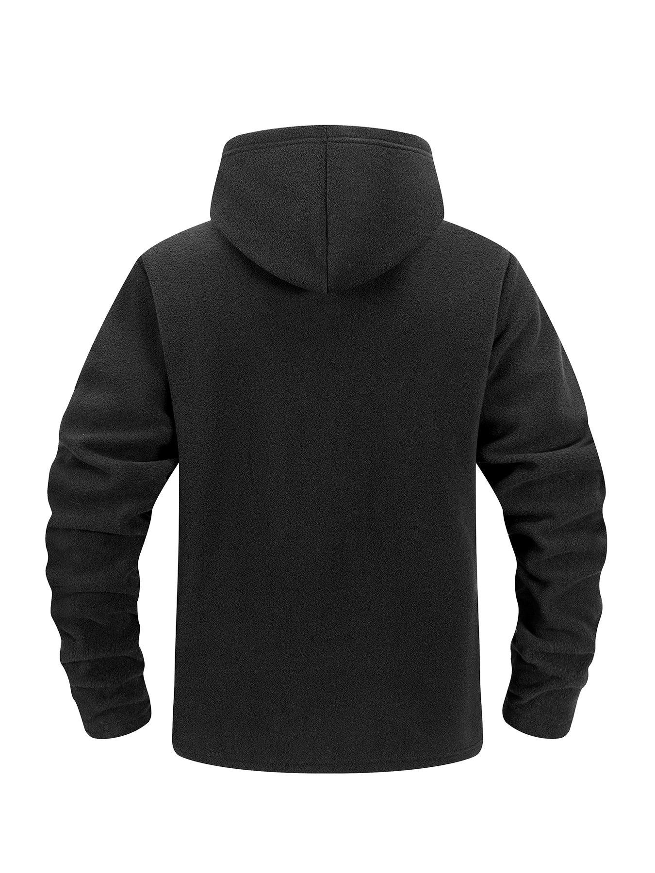 Winter Hunting Men’s Fleece Jacket Warm Coats Polar Outdoor Hoodie Jacket Multi-Pocket Casual Full Zip Sport Hiking Coat S-XXXL