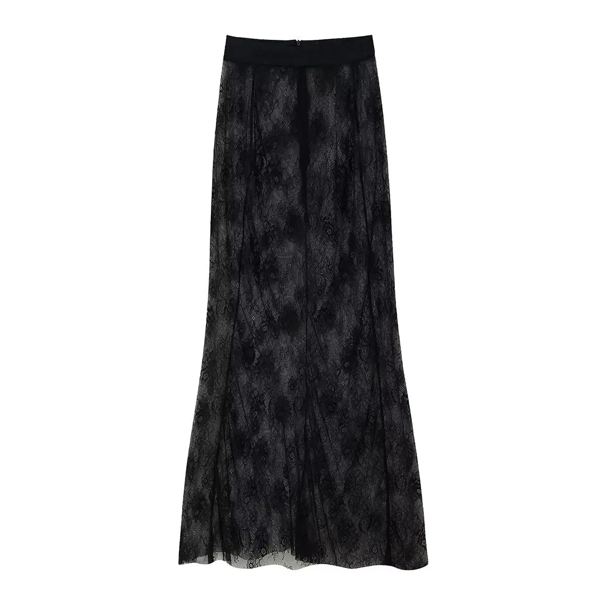2025 Elegant Blazer Skirt Sets Women Two Piece Double Breasted Jacket Lace See Through Trousers Suits New Party Gown Set