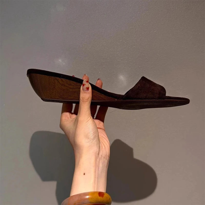 Sandals With Platform For Women Summer 2025 Brand Sandals Luxury Wedge Sandals Platform Sandals Simple Versatile Fashion Sandals