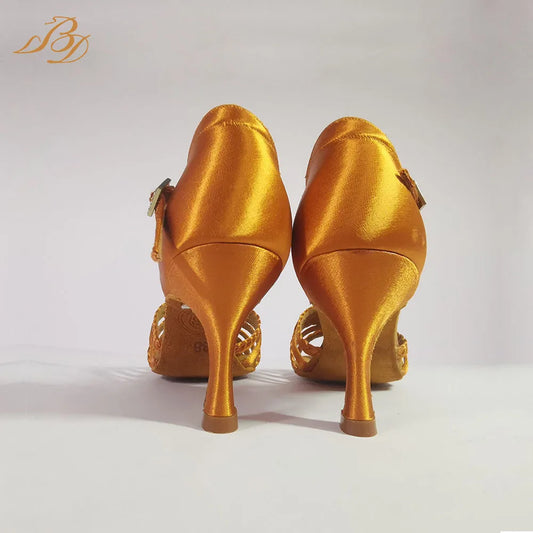 BD Dance Professional Latin Dance Shoes Ballroom Girls Kids for Dancing Elegant Heeled Sandals Women Sport Sneaker Luxury Brands