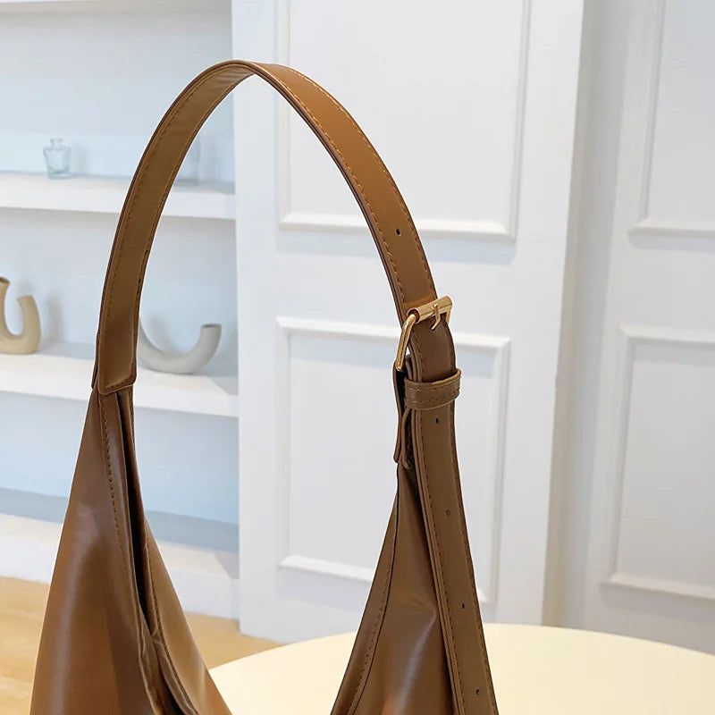 New Tote bag hand bill of lading shoulder women's bag retro simple large bag Tote bag