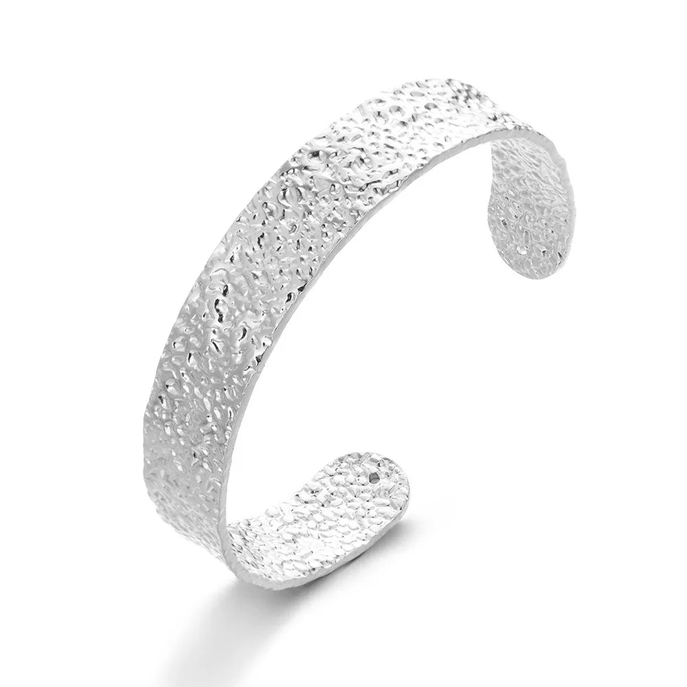 Bow Knot Bangles Bracelet For Women Stainless Steel Bangle Classic Simple Open Adjustable Wrist Jewelry Accessories pulseras BFF
