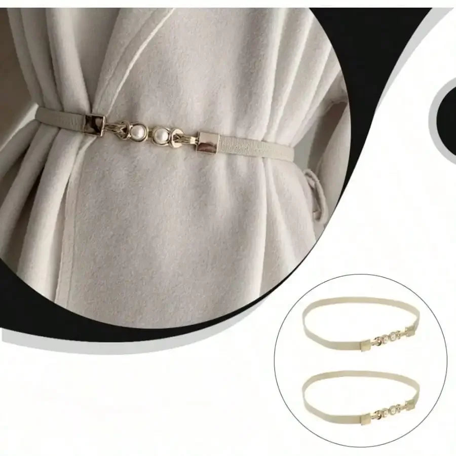 Women Belt Loose Dress Belt: Women Stretch Belt Ladies Slim Waist Belt Slim Waist Belts Elastic Web Strap Belt With