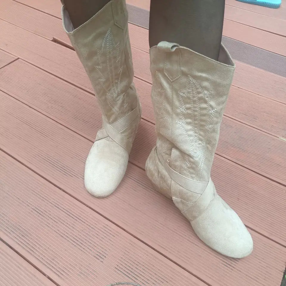Practice New Latin Dance Boots Brown Plating Soft Latin Salsa Ballroom Party Dancing Shoes Comfortable Sport Dance Boots Shoes